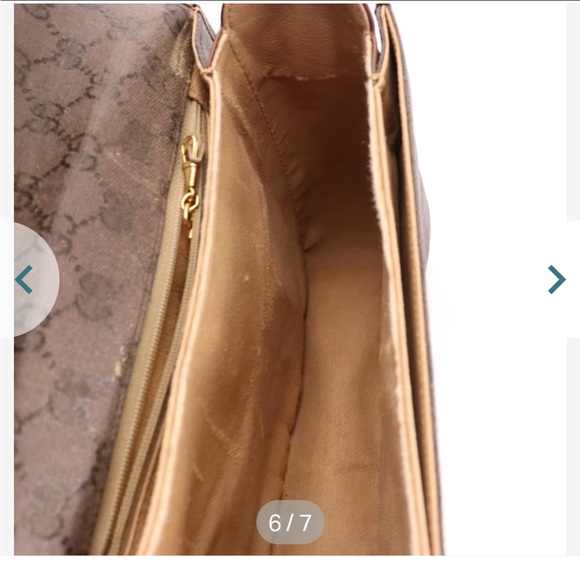 Gucci canvas flap bag - Picture 6 of 7